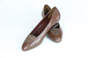 Zapato tipo bailarina.