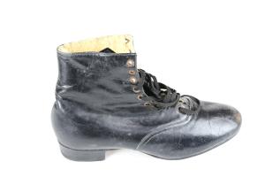 Botines con cordones