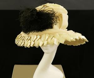 Sombrero de paja trenzada