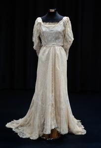 Vestido de encaje de Valenciennes